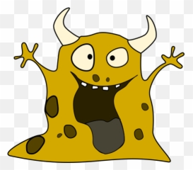 Two Teethed Monster Vector Image - Graphics Emoji