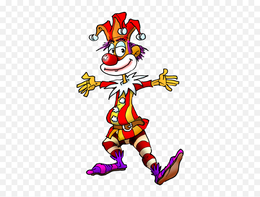 Jester Png - Clown Cartoon Emoji,Court Jester Emoji
