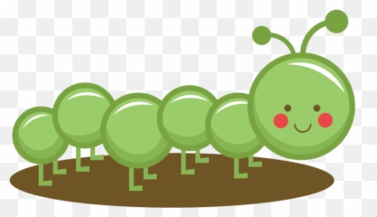 Free Caterpillar Transparent Download Free Clip Art Free - Cute Caterpillar Clipart Emoji,Caterpillar Emoji