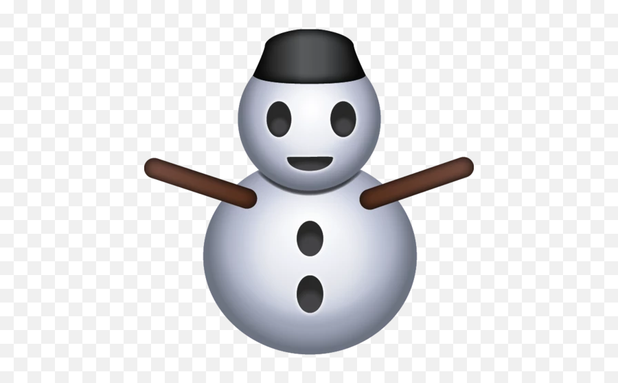Snowman Emoji - Snowman Emoji Png,Throw Up Emoji