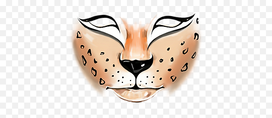 Tiger Facepaint Face Paint Makeup - Tiger Face Paint Png Emoji,Emoji Face Painting