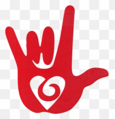Sign Language Hand - Deaf Education Emoji