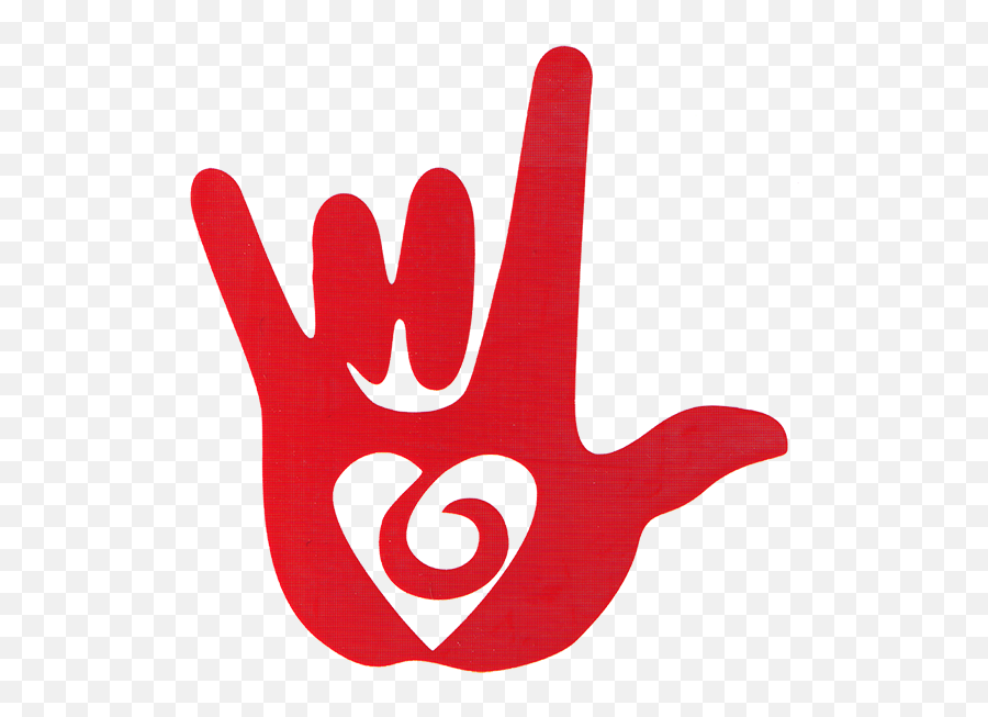 Sign Language Hand - Sign Language Deaf Education Emoji,I Love You In Sign Language Emoji