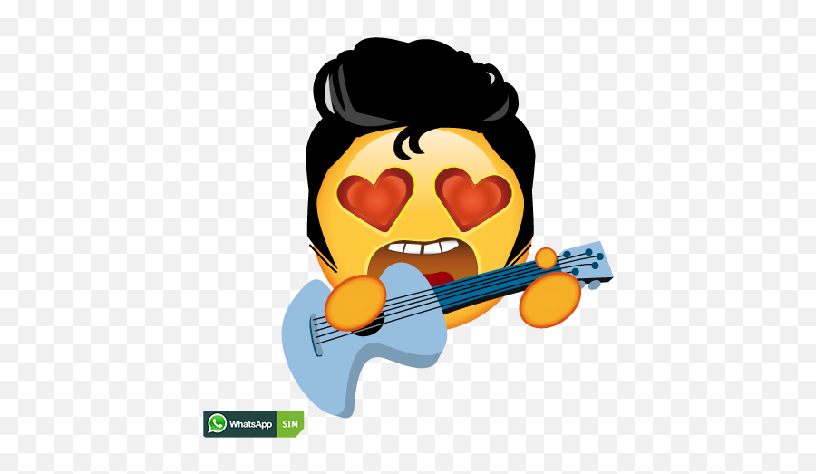 Elvis Clipart Emoticon Picture - Elvis Emoji,Elvis Emoji