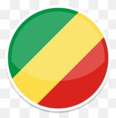 Congo Icon Round World Flags Iconset Custom Design - Of Brazzaville Emoji
