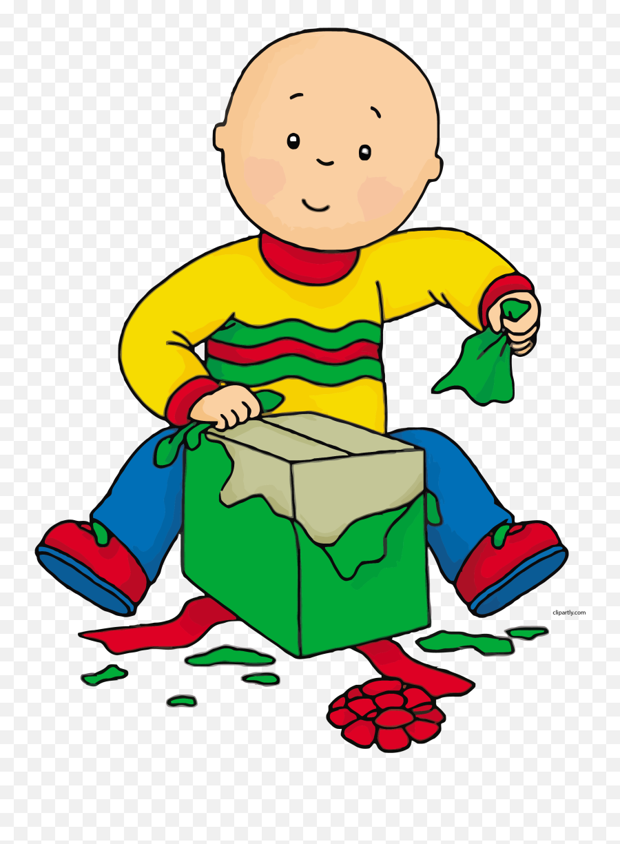 Caillou Big Suprise Png Clipart Emoji,Suprised Emoticon