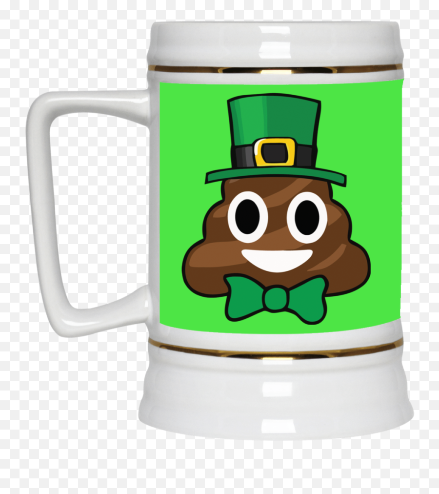 Leprechaun Clipart Coffee Leprechaun Coffee Transparent - Mug Emoji,St Patrick's Day Emoji