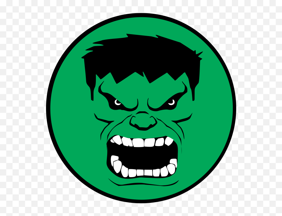Hulk - Easy Hulk Pumpkin Stencil Emoji,Hulk Emoji