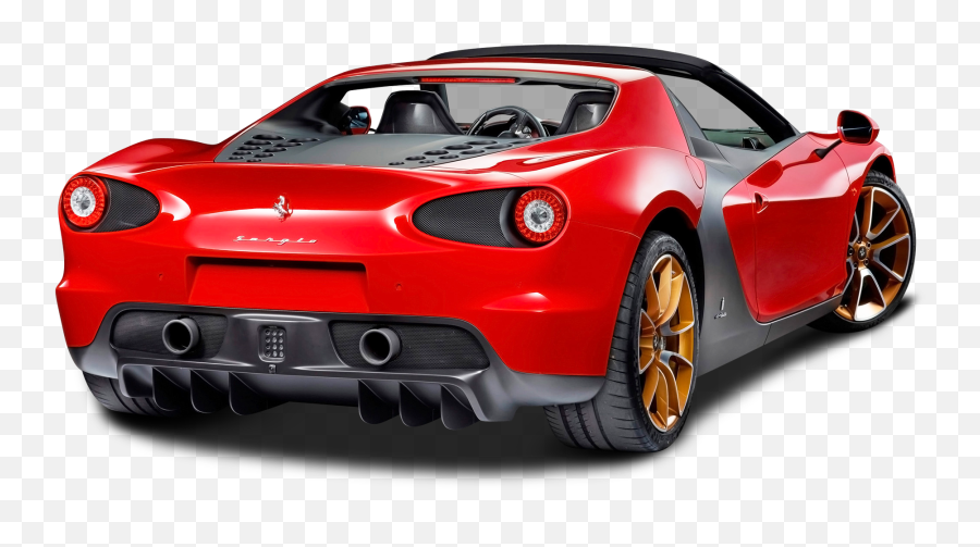 Car Back Png - Ferrari Pininfarina Sergio Engine Emoji,Moyai Emoji Meme