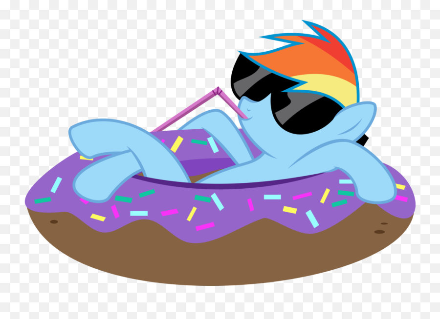 Artist Missbeigepony Dead Source Floaty Food - Cartoon Transparent Floaty Emoji,Emoji Floaties