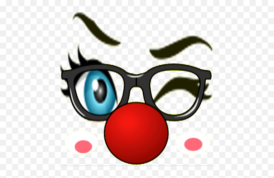 Eyes Female Clown Sticker Latest Version Apk Download - Com Dot Emoji,Clown Emoji Android