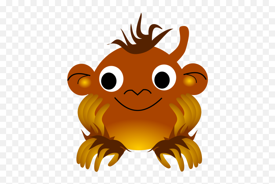 Httpsfreesvgorgyellow - Ribbonvector 05 20141024t0200 Monkey Emoji,Old Man Boy Ghost Emoji