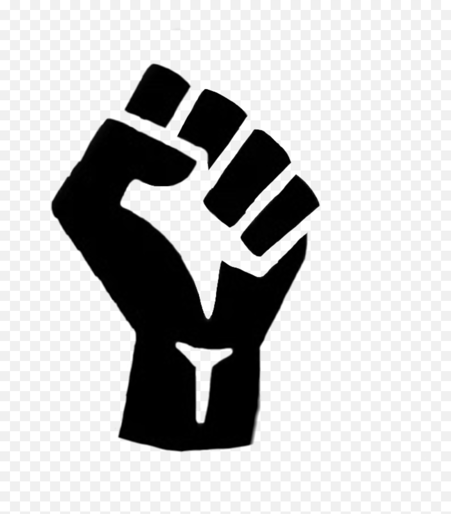 Blm Blacklivesmatter Fist Sticker - Artsakh Strong Emoji,Power Fist Emoji