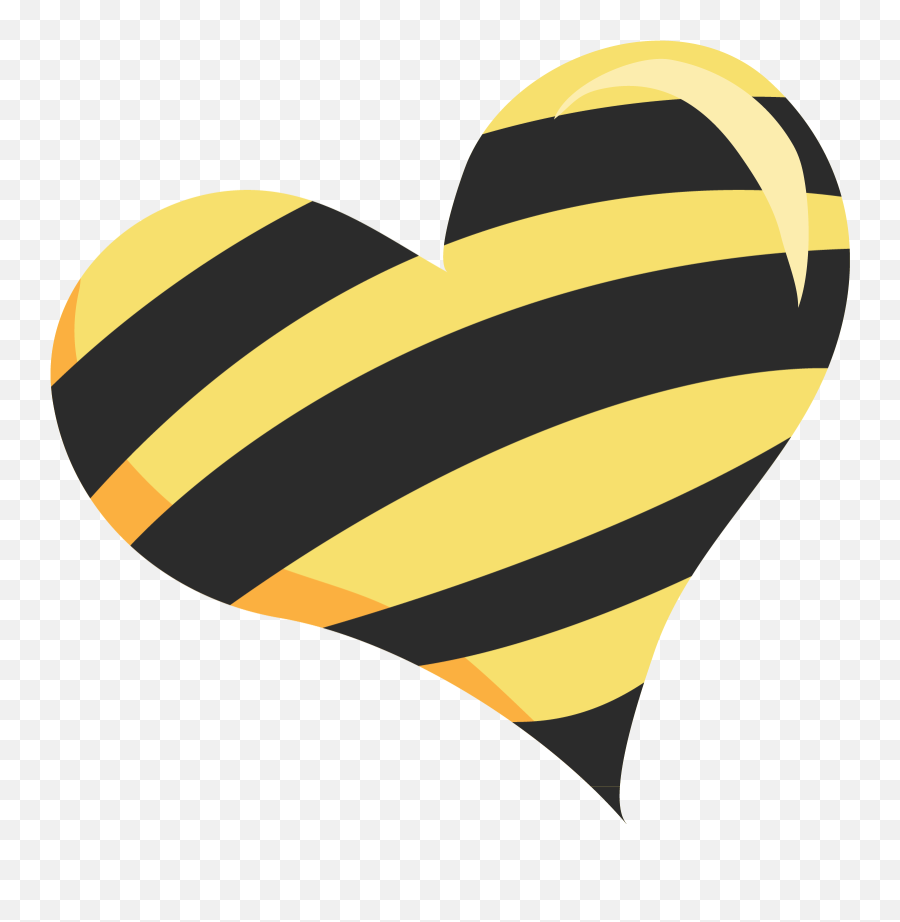 Photo By Daniellemoraesfalcao - Black And Yellow Heart Transparent Yellow And Black Heart Emoji,Honeycomb Emoji