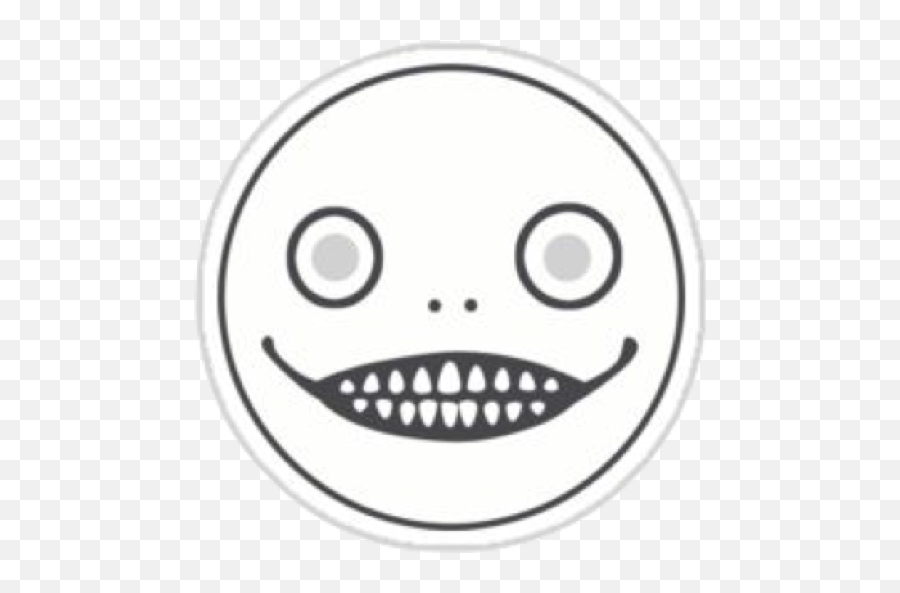 Magic - Yoko Taro Head Emoji,Magic Emoticon