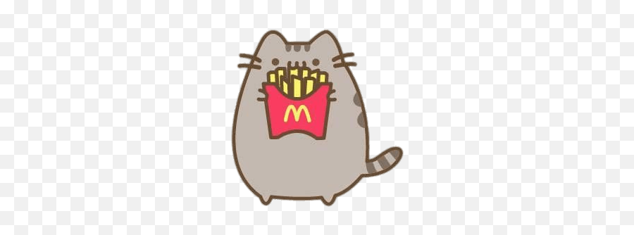 Download Free Png Pusheen - Kawaii Pusheen The Cat Emoji,Mcdonalds Emoji