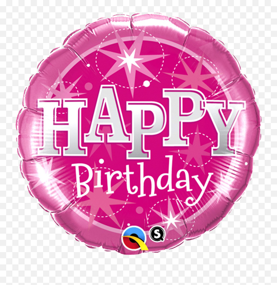 18 Happy Birthday Pink Sparkle Emoji,Sparkle Emoticon