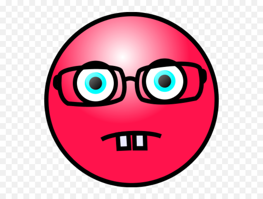 Nerd Smiley Face Clip Art Free Image - Smiley Face Clip Art Emoji,Nerd Emoticon