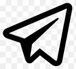 Paper Plane Png - Telegram Icon Png Emoji,Plane And Paper Emoji