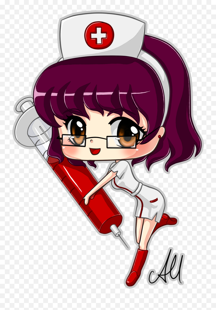 Nurse Chibi Meike - Nurse Chibi Emoji,Nurse Emoji Iphone