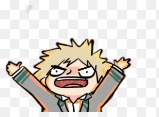 Bakugou Bnha - Katsuki Bakugou Sticker Emoji,Oh Yeah Emoji