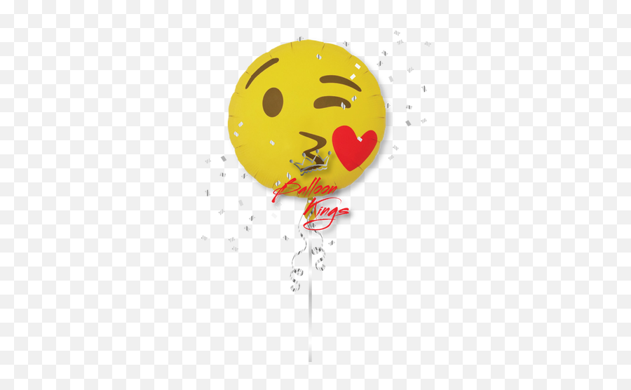 Emoji Kissing Heart - Balloon,Heart Emoji Balloons