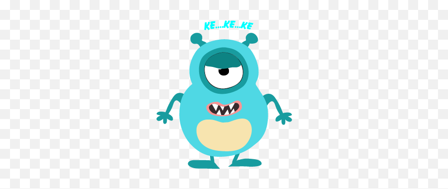 Kid Monster Emoji 2 - Cartoon,Emoji Ke