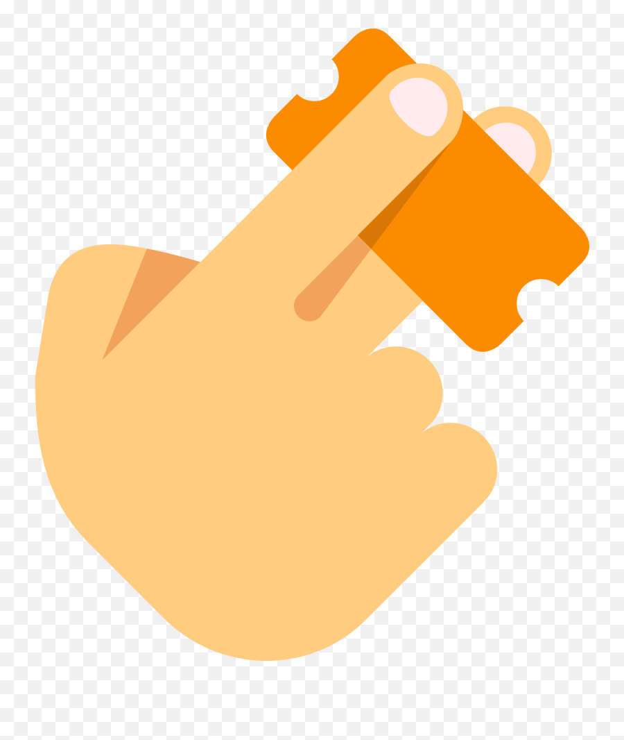 Ticket Clipart Hand Holding Ticket - Holding Ticket Clipart Emoji,Hand Holding Emoji