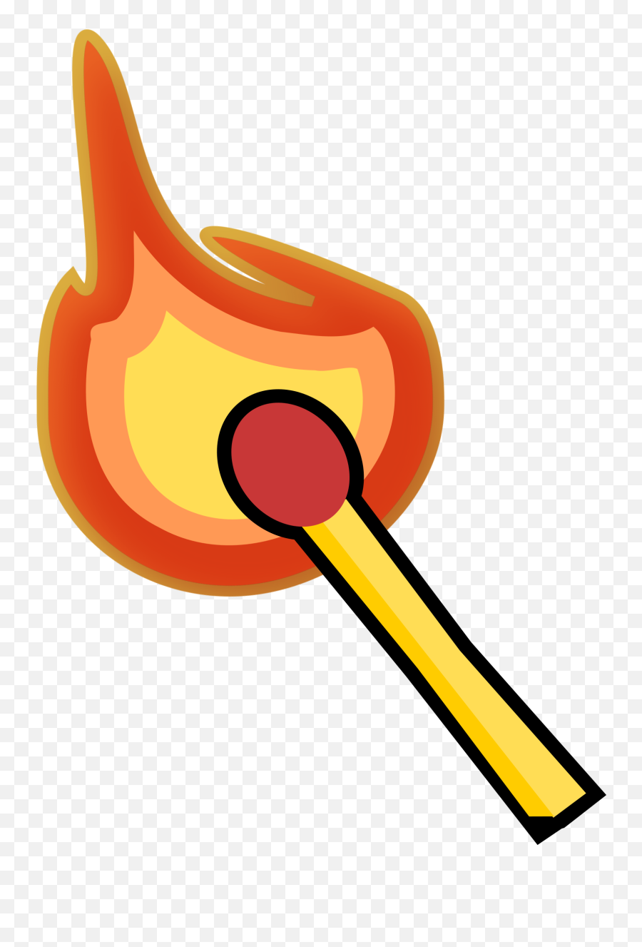 Lit Match Vector Clipart Image - Match Clipart Emoji,Boat Gun Gun Boat Emoji