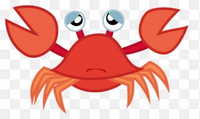 Cheezedoodle96 Crab Ppov Reaction - Transparent Background Cartoon Png Emoji