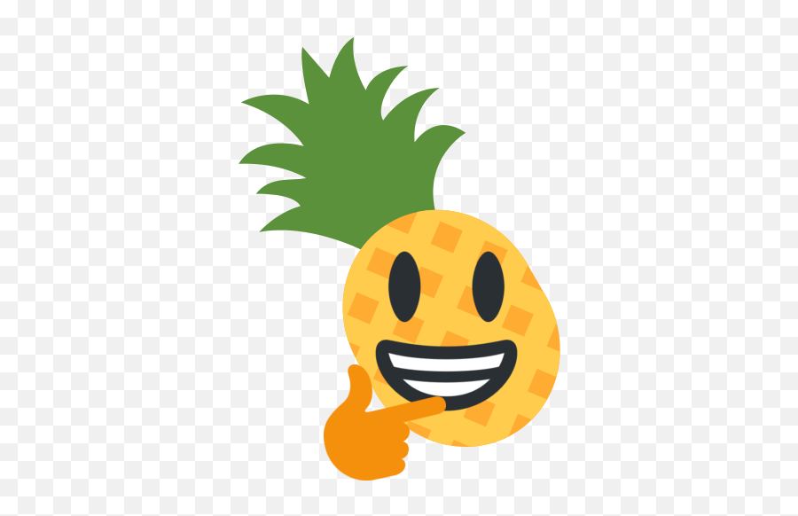 Pineapple Cartoon Png Emoji,Lunar Eclipse Emoji