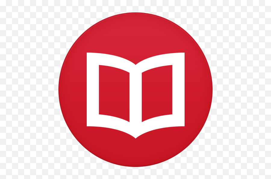 Books Icon - Red Logo Book Emoji,Red Book Emoji