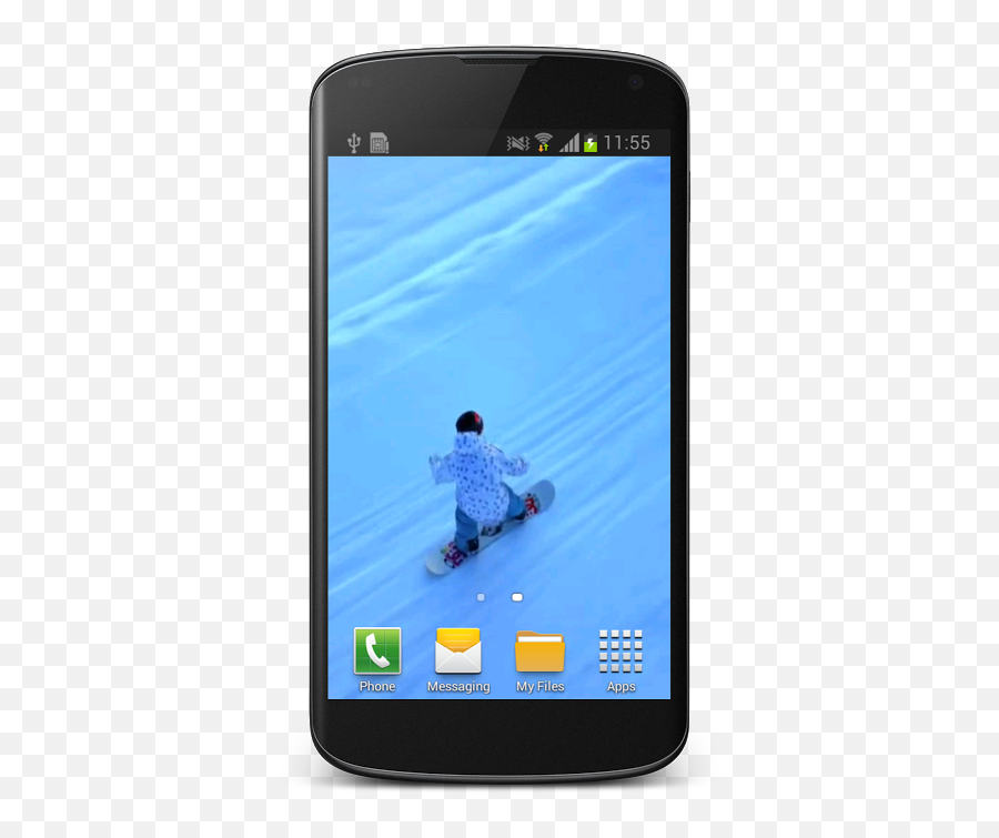 Free Video Lwp 1 - Smartphone Emoji,Snowboarding Emoji