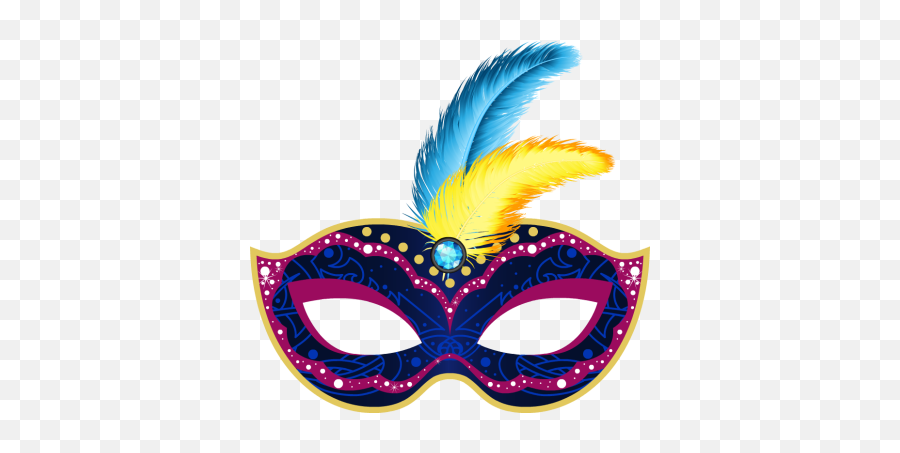 Free Mardi Gras Borders Clipart - Carnival Mask Transparent Background Emoji,Mardi Gras Emojis