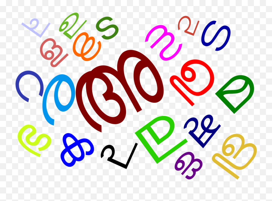 Malayalam Letters Colash - Malayalam Language Emoji,Best Emoji Messages