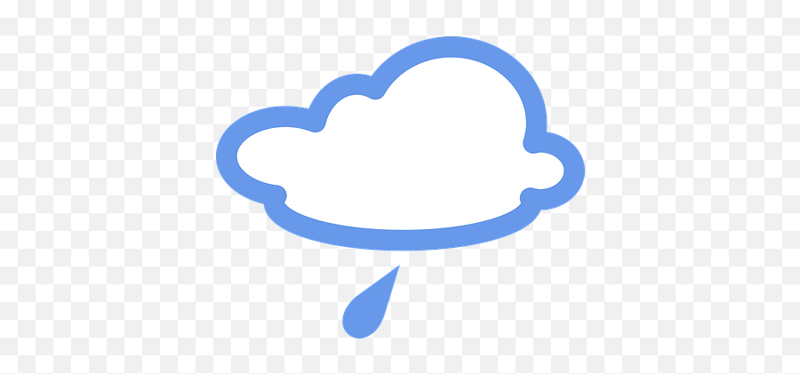 Free Drops Of Rain Rain Illustrations - Windy Weather Symbol Clipart Emoji,Wet Drops Emoji