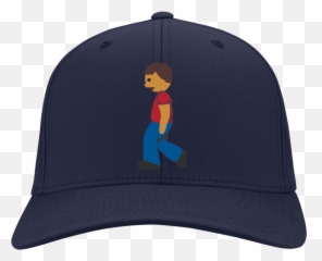 Man Walking Emoji C813 Port Authority Flex Fit Twill - Baseball Cap