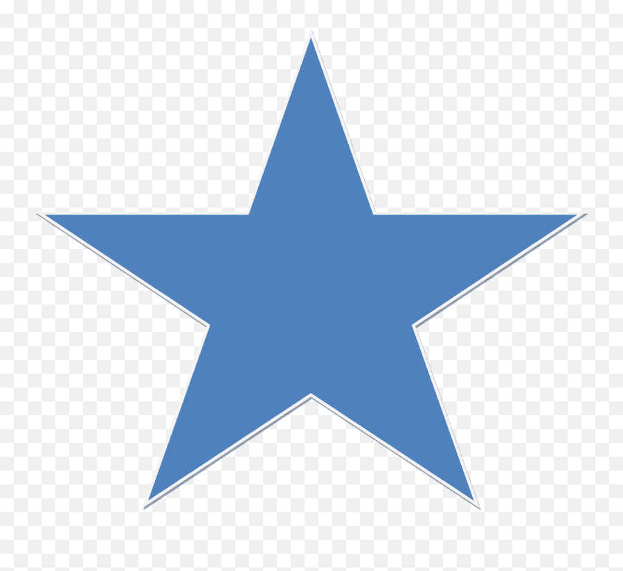 Blue Star Png 3 - North Building Trade Unions Logo Emoji,3 Star Emoji