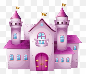 Palace Clipart Pink Castle - Emoji