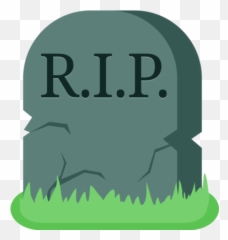 Grave Clipart Rest In Peace - Transparent Emoji