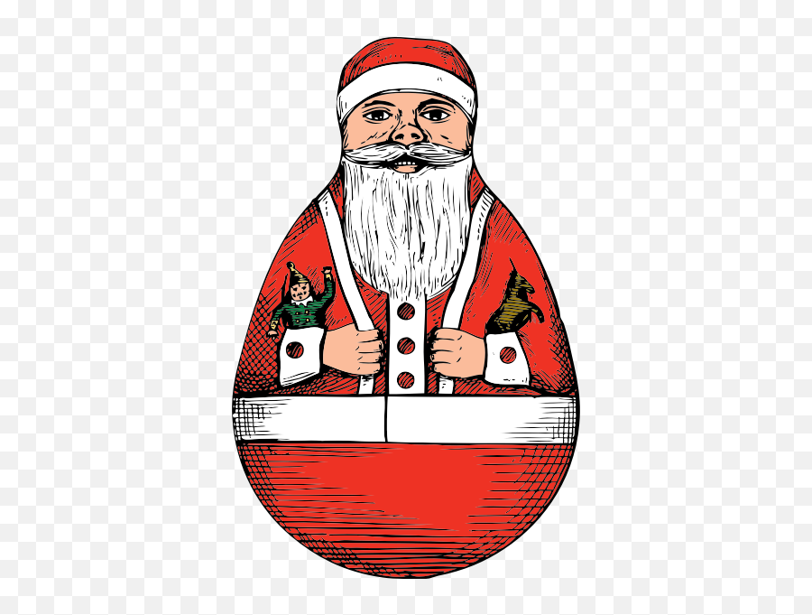 Rolly - Santa Claus Emoji,Santa Sleigh Emoji