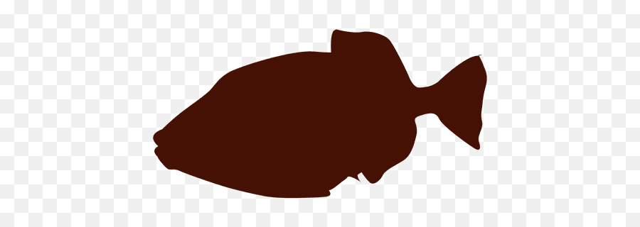 Fish Silhouette Transparent Background - Clip Art Emoji,Emoji Pez