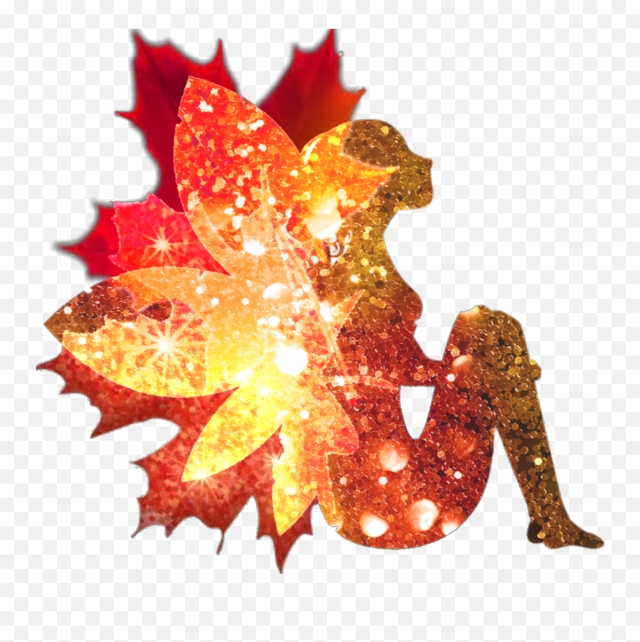 Autumnleaves Leaves Autumn Fairies Fairy Fantasy Sparkl - Gold Fairy Emoji,Sparkl Emoji