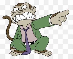 speak no evil monkey emoji - Clip Art Library Family Guy Evil Monkey