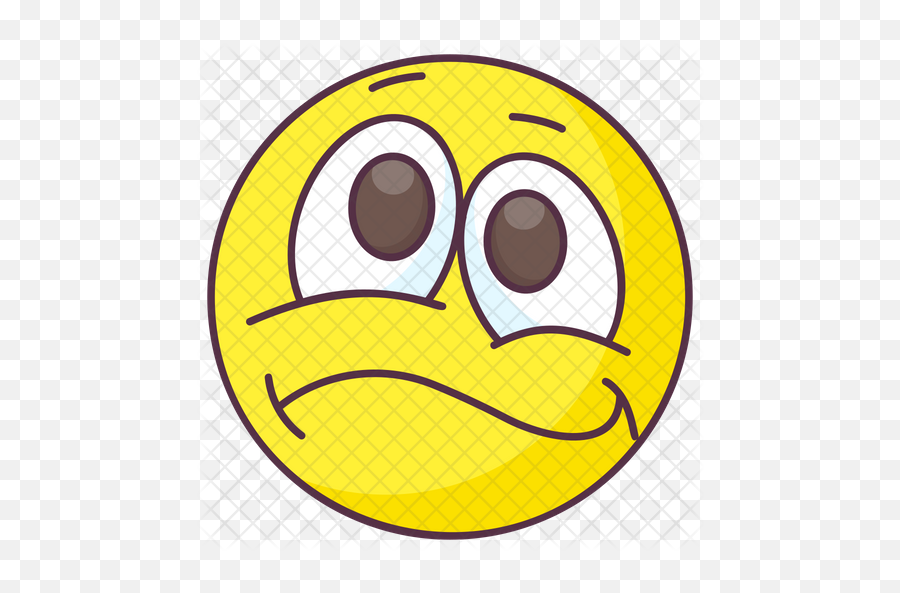 Guilty Emoticon Emoji Icon Of Colored - Happy,Guilty Emoji