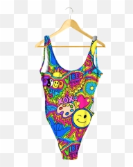 Hippie Vibes One - Piece Sleeveless Emoji