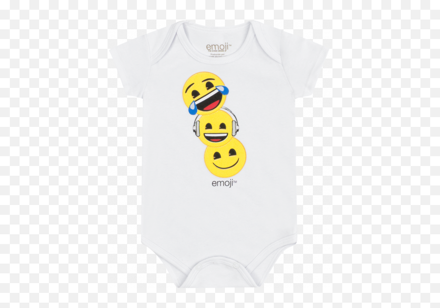 Body Marlan Baby Emoji Branco,Emoji Baby