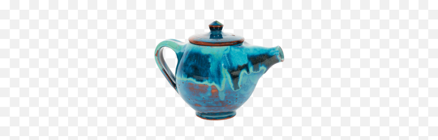 Buy Mughal Blue Pottery Tea Kettle L - Serveware Emoji,Teapot Emoji