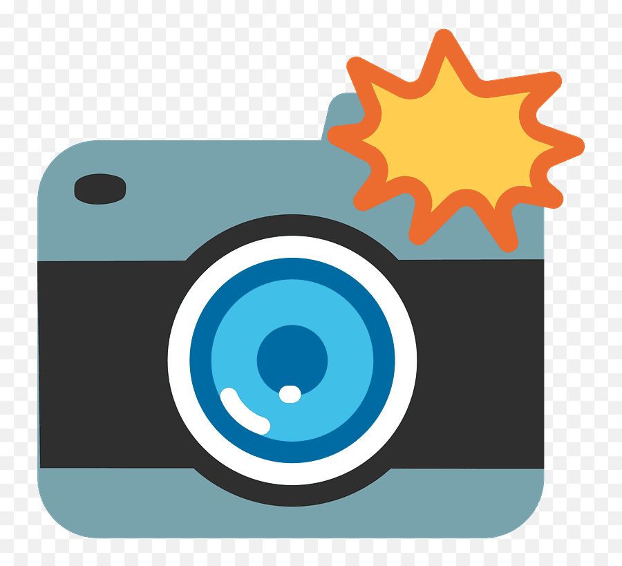 Camera With Flash Emoji Clipart Free Download Transparent - Álvaro Obregon Garden,The Flash Emoji