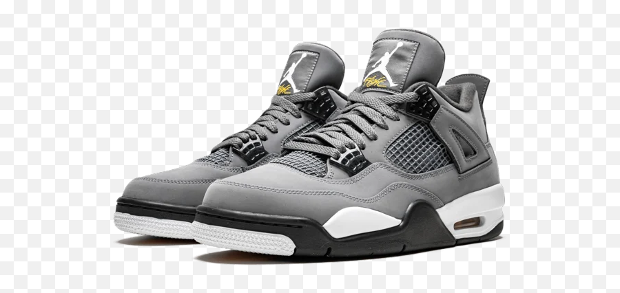 Air Jordan Nike Aj Iv 4 Retro U0027cool Greyu0027 2019 - Cool Grey Jordan 4 Emoji,Air Jordan Emoji